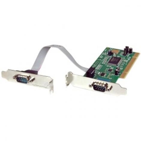 TARJETA PCI 2X PUERTO SERIE STARTECH LOW PROFILE - Imagen 1