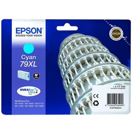 CARTUCHO EPSON 79XL 2000 PAG CIAN - Imagen 1