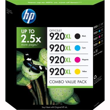 CARTUCHO HP 920XL C2N92AE PACK NEGRO-COLORES - Imagen 1