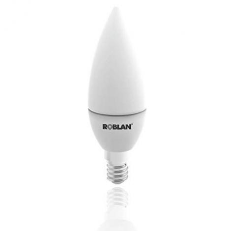 LED VELA ROBLAN 5W-E14-470LM-3000K-CÁLIDA-160º - Imagen 1