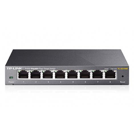 SWITCH TP-LINK 8 PUERTOS SMART METALICO - Imagen 1