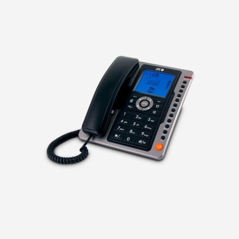 TELEFONO SPC 3604N OFFICE PRO NEGRO - Imagen 1