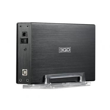 CAJA EXTERNA HDD 3.5" SATA+IDE A USB 3GO NEGRA - Imagen 1