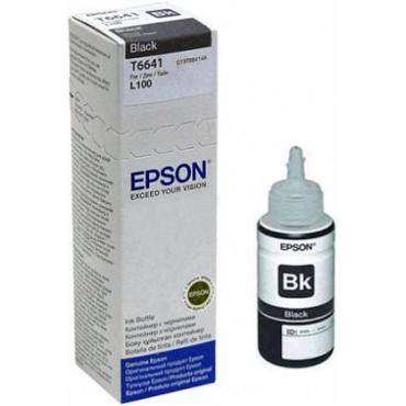 CARTUCHO EPSON T6641 BLACK INK BOTTLE 70ML ECOTANK - Imagen 1