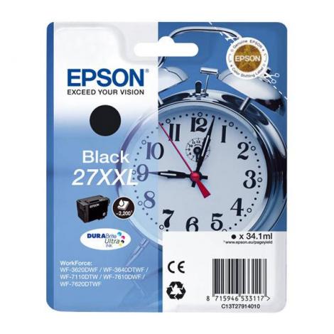 CARTUCHO EPSON 27XXL NEGRO WF3620SS - Imagen 1