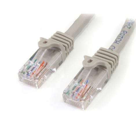 STARTECH CABLE ETHERNET 15M UTP GRIS CAT5E RJ45 PA - Imagen 1