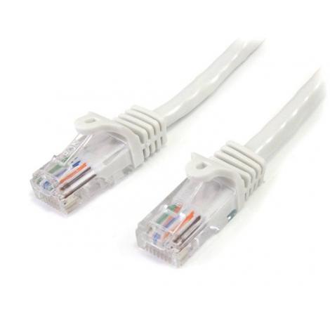 STARTECH CABLE ETHERNET 1M UTP BLANCO CAT5E RJ45 - Imagen 1