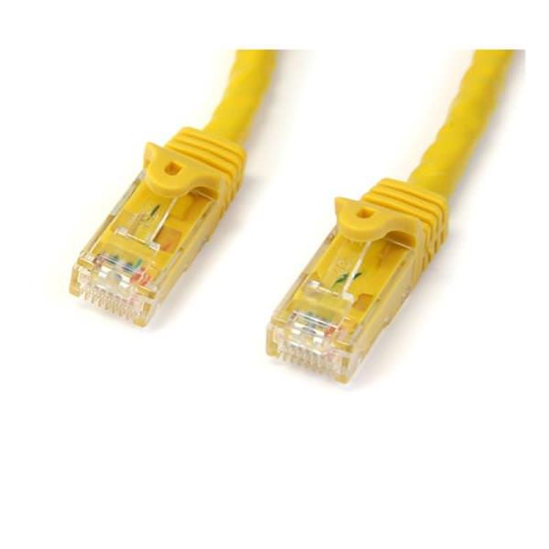 STARTECH CABLE 1M AMARILLO RED GIGABIT CAT6 ETH. R - Imagen 1