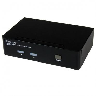 STARTECH CONMUTADOR SWITCH KVM 2 PUERTOS HDMI® CON - Imagen 1