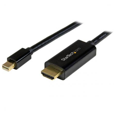 STARTECH CABLE CONVERSOR MINI DISPLAYPORT A HDMI 2 - Imagen 1