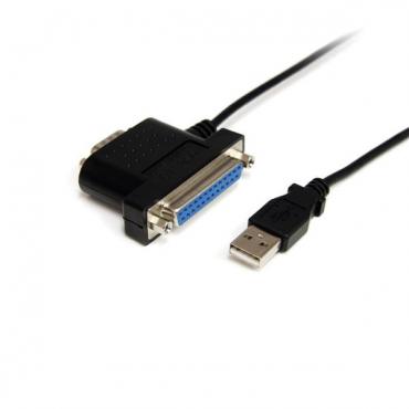 STARTECH CABLE ADAPTADOR USB A SERIE PARALELO 1S1P - Imagen 1