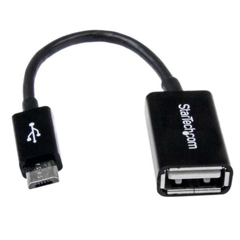 STARTECH CABLE ADAPTADOR 12CM MICRO USB MACHO A US - Imagen 1