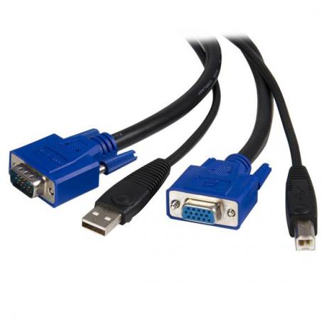 STARTECH CABLE KVM 1,8M TODO EN UNO VGA USB A USB - Imagen 1