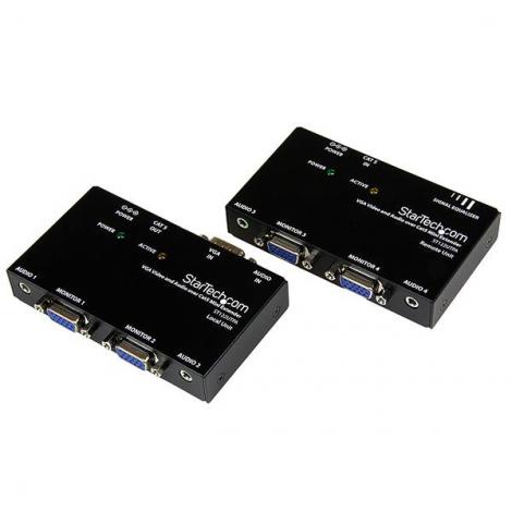 STARTECH EXTENSOR VIDEO VGA Y AUDIO POR CABLE CAT5 - Imagen 1