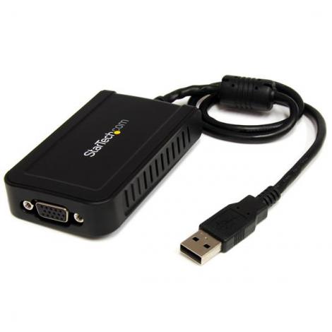 STARTECH ADAPTADOR VIDEO EXTERNO USB A VGA - CABLE - Imagen 1