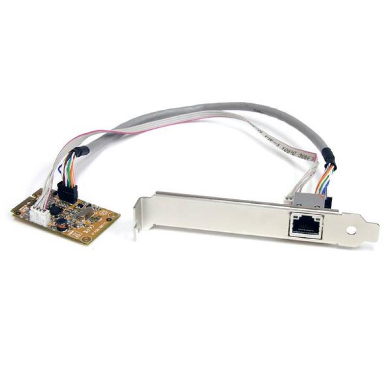 STARTECH ADAPTADOR TARJETA RED NIC MINI PCI EXPRES - Imagen 1