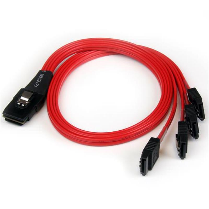 STARTECH CABLE 50CM MINI SAS SERIAL ATTACHED SCSI - Imagen 1