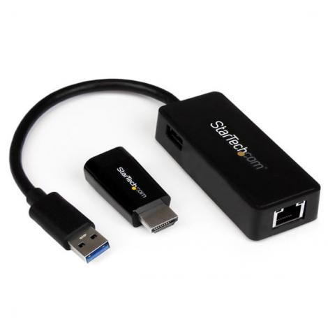 STARTECH JUEGO ADAPTADORES HDMI A VGA Y ETH. GIGAB - Imagen 1