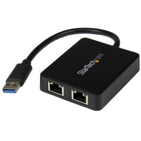 STARTECH ADAPTADOR TARJETA RED NIC EXTERNA USB 3.0 - Imagen 1