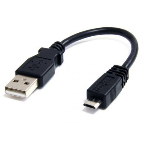 STARTECH CABLE ADAPTADOR 15CM USB A MACHO A MICRO - Imagen 1