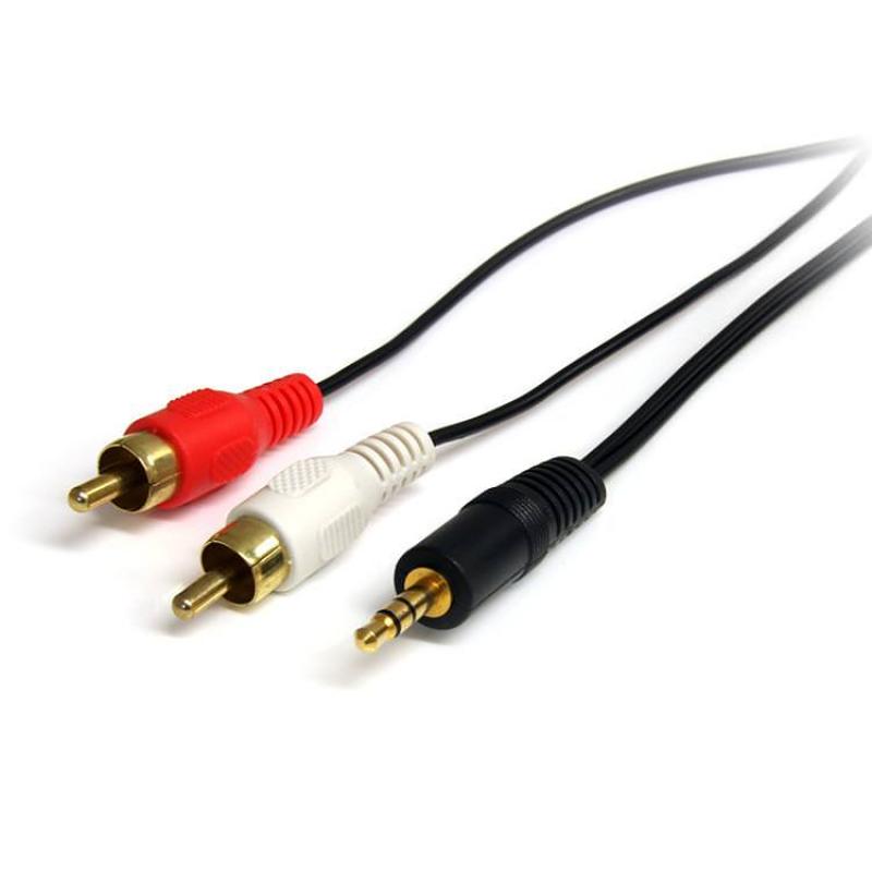 STARTECH CABLE ADAPTADOR MINI-JACK A RCA 91CM - JA - Imagen 1