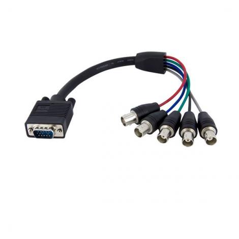 STARTECH CABLE 30 CM COAXIAL MONITOR HD15 VGA A 5 - Imagen 1