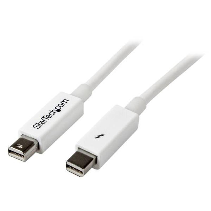 STARTECH CABLE 2M THUNDERBOLT? - BLANCO - MACHO A - Imagen 1