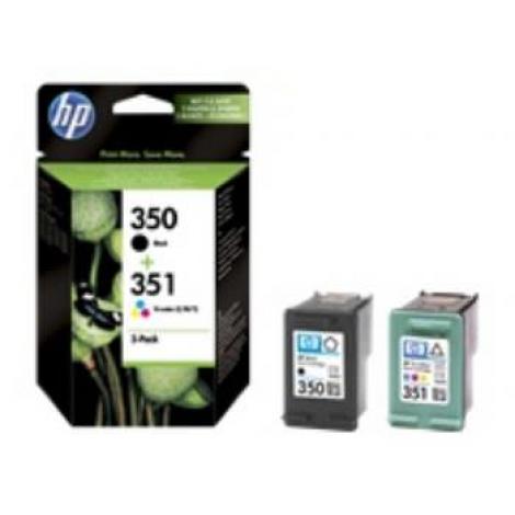 CARTUCHO HP 350+351 PACK NEGRO Y COLOR - Imagen 1