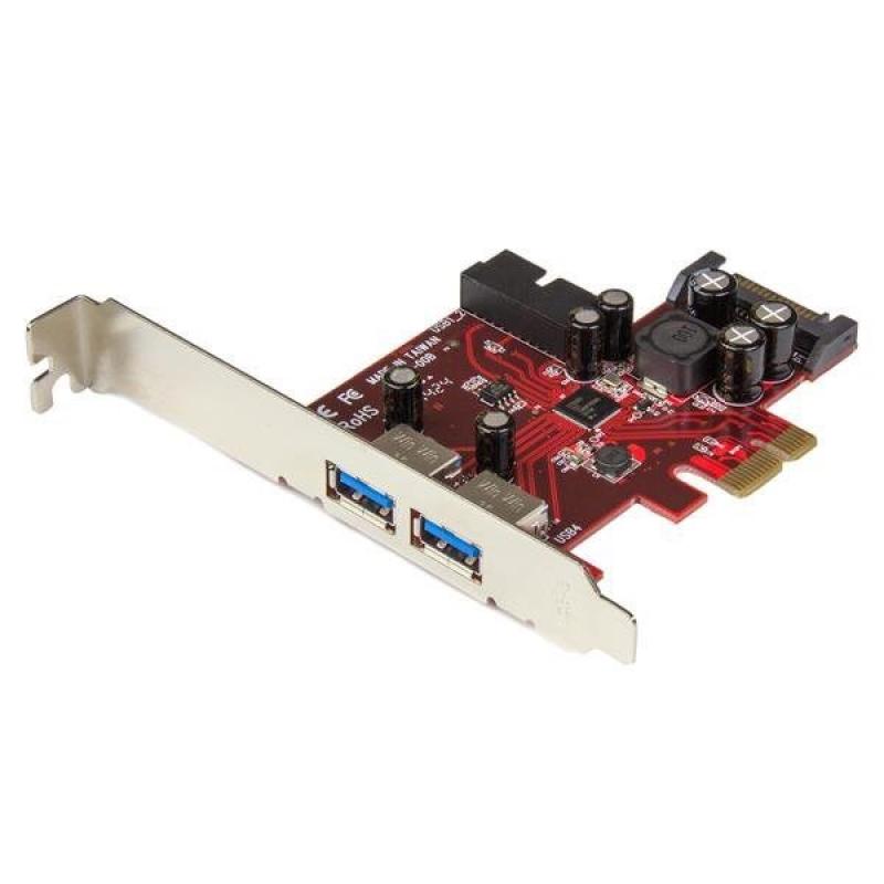 STARTECH ADAPTADOR TARJETA PCI EXPRESS 2 PUERTOS U - Imagen 1