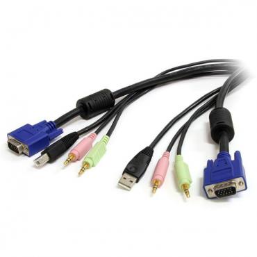 STARTECH CABLE KVM AUDIO Y VIDEO 1,8M TODO EN UNO - Imagen 1