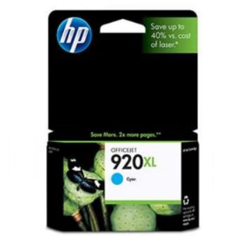 CARTUCHO HP 920XL CD972A CIAN - Imagen 1