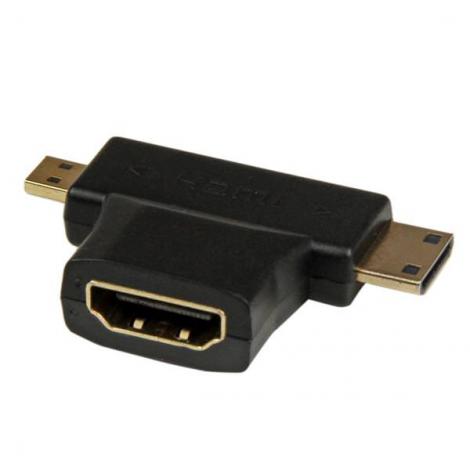 STARTECH ADAPTADOR HDMI EN T - CONVERSOR HDMI A MI - Imagen 1