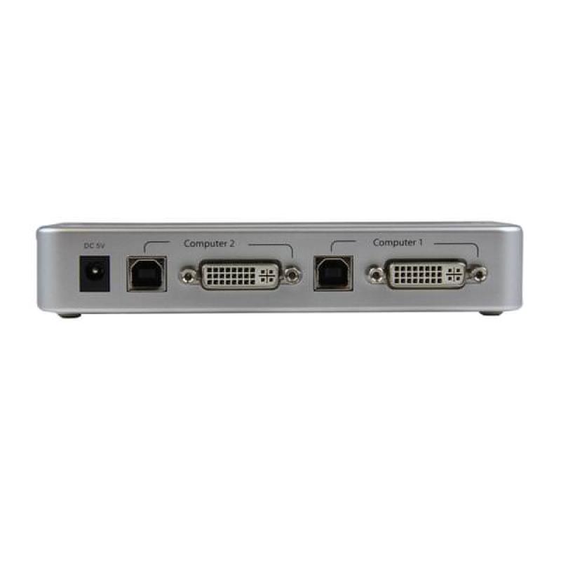 STARTECH JUEGO CONMUTADOR KVM 2 PUERTOS CON TODO I - Imagen 1