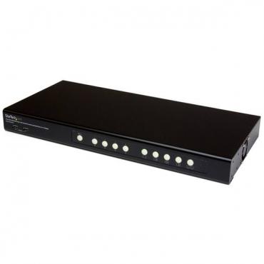 STARTECH SWITCH CONMUTADOR KVM 4 PUERTOS DVI CON C - Imagen 1