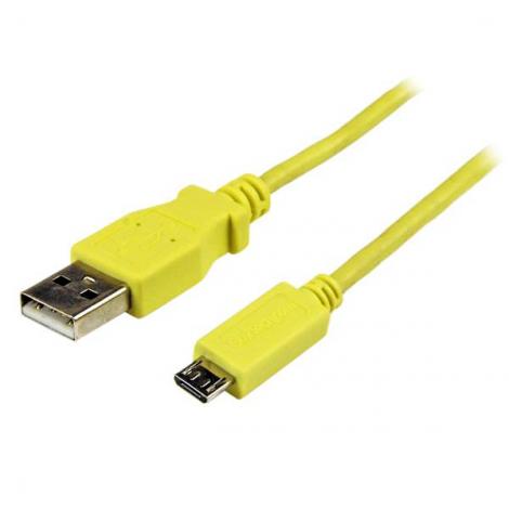 STARTECH CABLE SLIM MICRO B A USB A 1M - CABLE CAR - Imagen 1