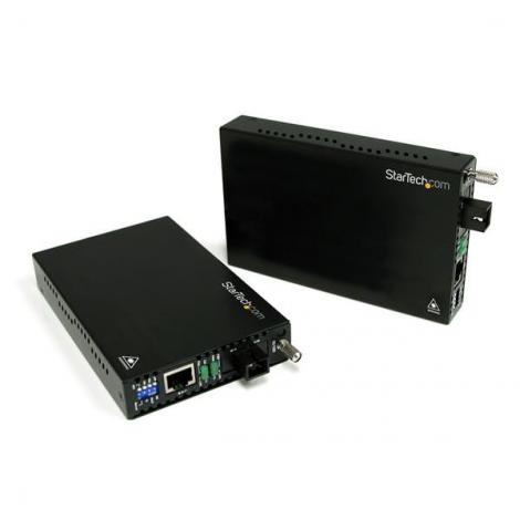 STARTECH KIT CONVERSOR MEDIOS FAST ETH. A FIBRA OP - Imagen 1