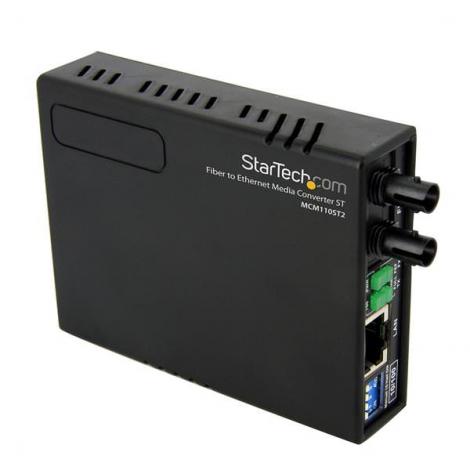 STARTECH CONVERSOR MEDIOS ETH. 10-100 RJ45 A FIBRA - Imagen 1