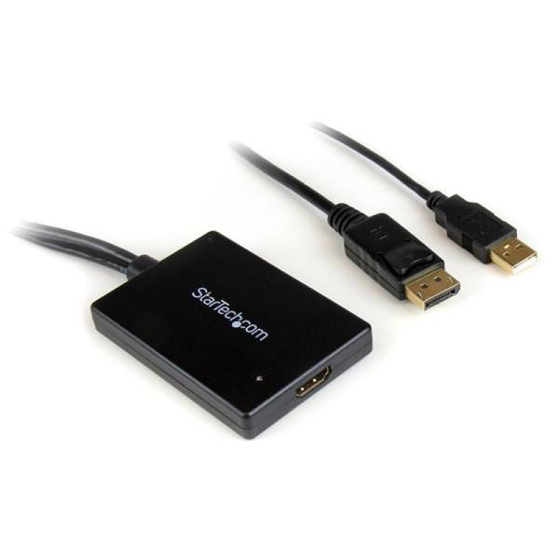 STARTECH ADAPTADOR DISPLAYPORT? A HDMI® CON SONIDO - Imagen 1