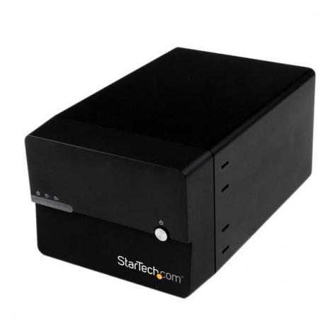 STARTECH CAJA DISCO DURO HDD EXTERNO 2 BAHIAS 3,5" - Imagen 1