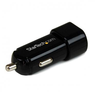 STARTECH CARGADOR USB 2 PUERTOS COCHE - ALTO PODER - Imagen 1