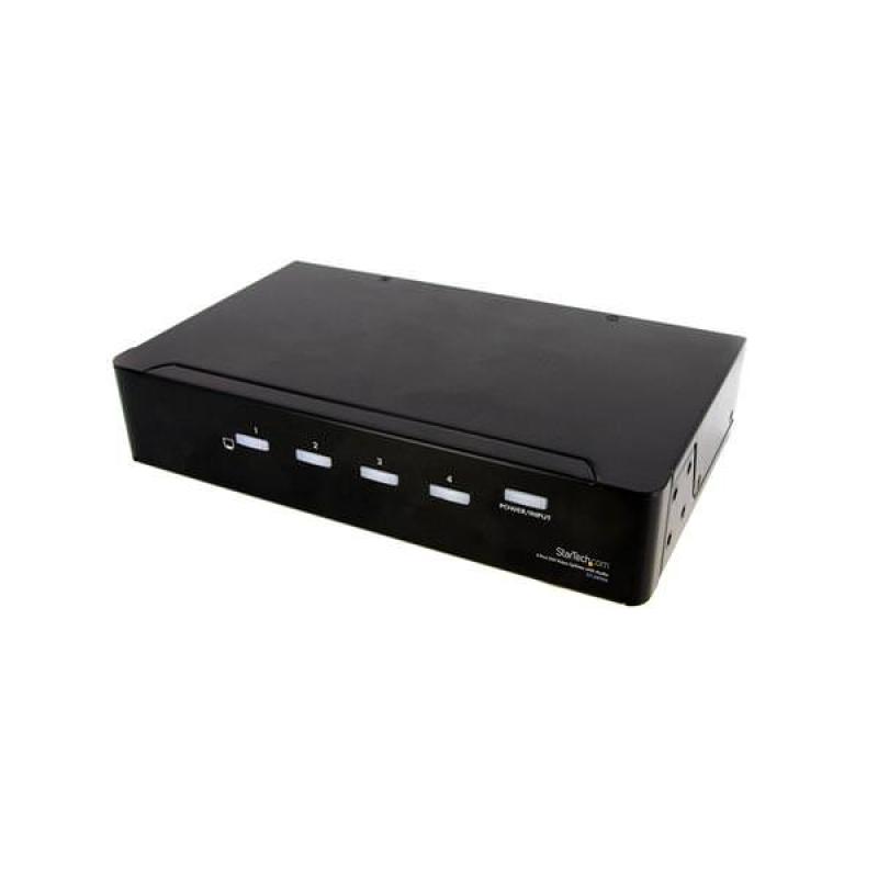 STARTECH DUPLICADOR DIVISOR VIDEO DVI Y AUDIO 4 PU - Imagen 1