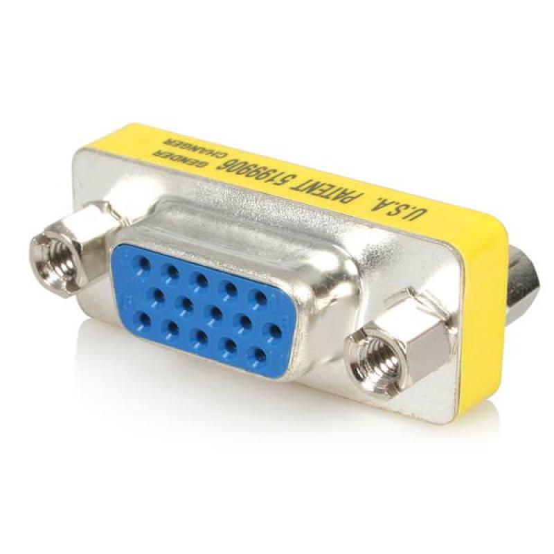 STARTECH ADAPTADOR CAMBIADOR GENERO VGA - ACOPLADO - Imagen 1