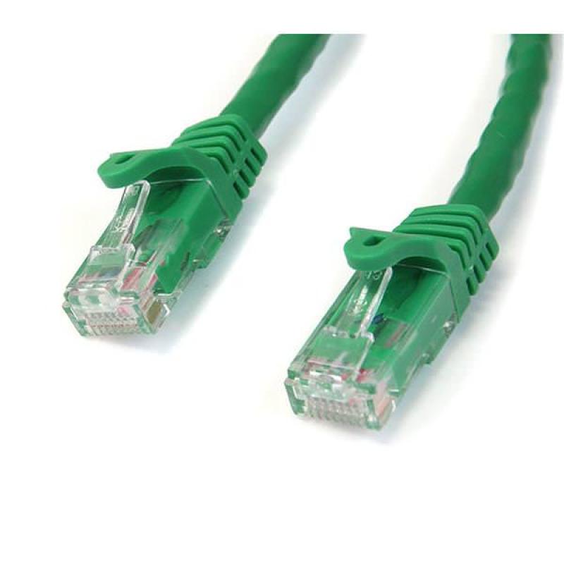 STARTECH CABLE 1M VERDE RED GIGABIT CAT6 ETH. RJ45 - Imagen 1