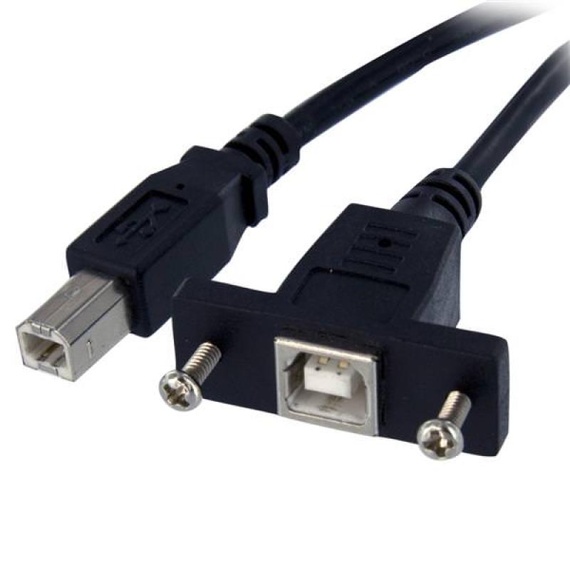 STARTECH CABLE USB MONTAJE EN PANEL USB B A USB B - Imagen 1