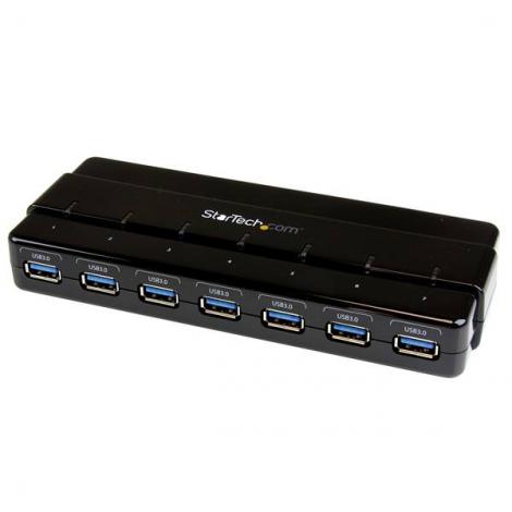 STARTECH CONCENTRADOR LADRON USB 3.0 7 PUERTOS - H - Imagen 1