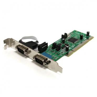 STARTECH TARJETA ADAPTADORA PCI 2 PUERTOS SERIE DB - Imagen 1