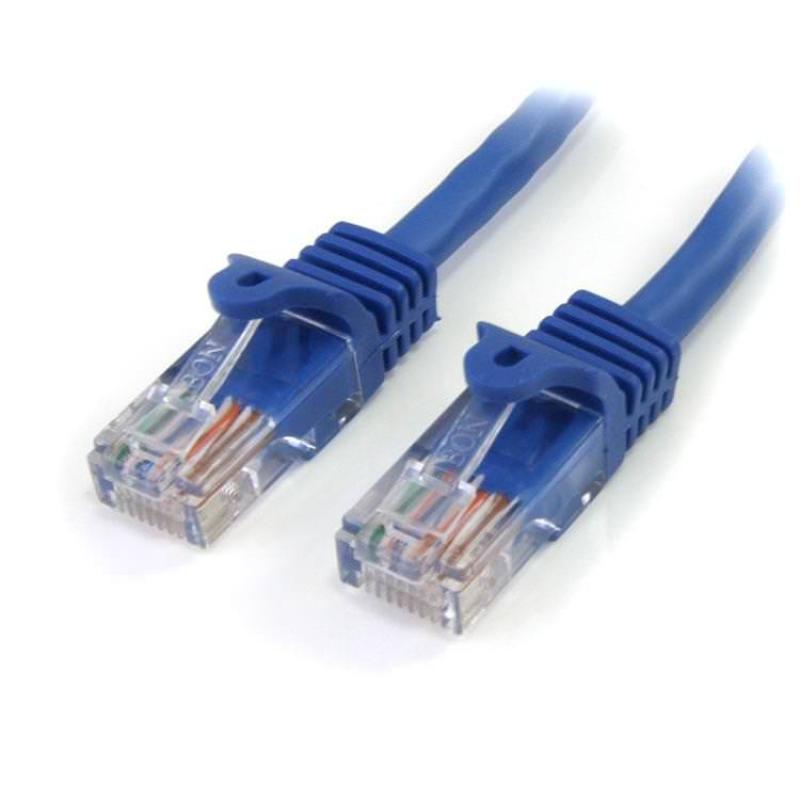 STARTECH CABLE 30CM RED ETH. CAT5E RJ45 SIN ENGANC - Imagen 1