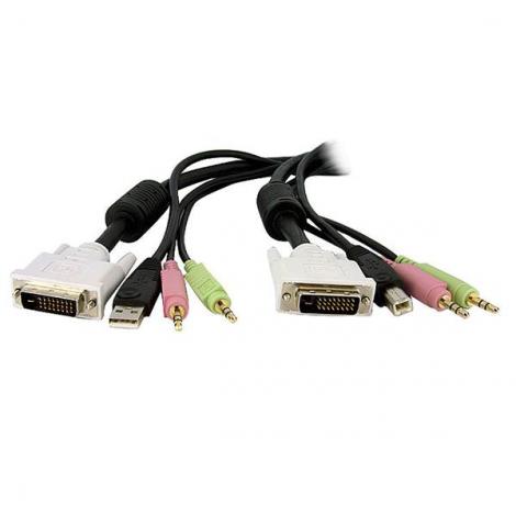 STARTECH CABLE 4,5M SWITCH CONMUTADOR KVM 4-EN-1 D - Imagen 1