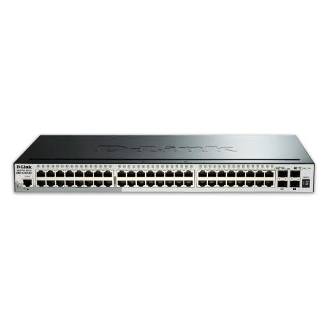 SWITCH D-LINK 48 PUERTOS 10-100-1000 RACK +4 SFP - Imagen 1