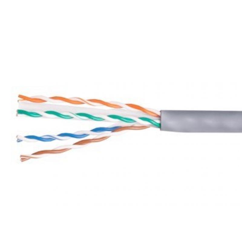 CABLE EQUIP 305M BOBINA RJ45 U-UTP CAT.6 GRIS - Imagen 1